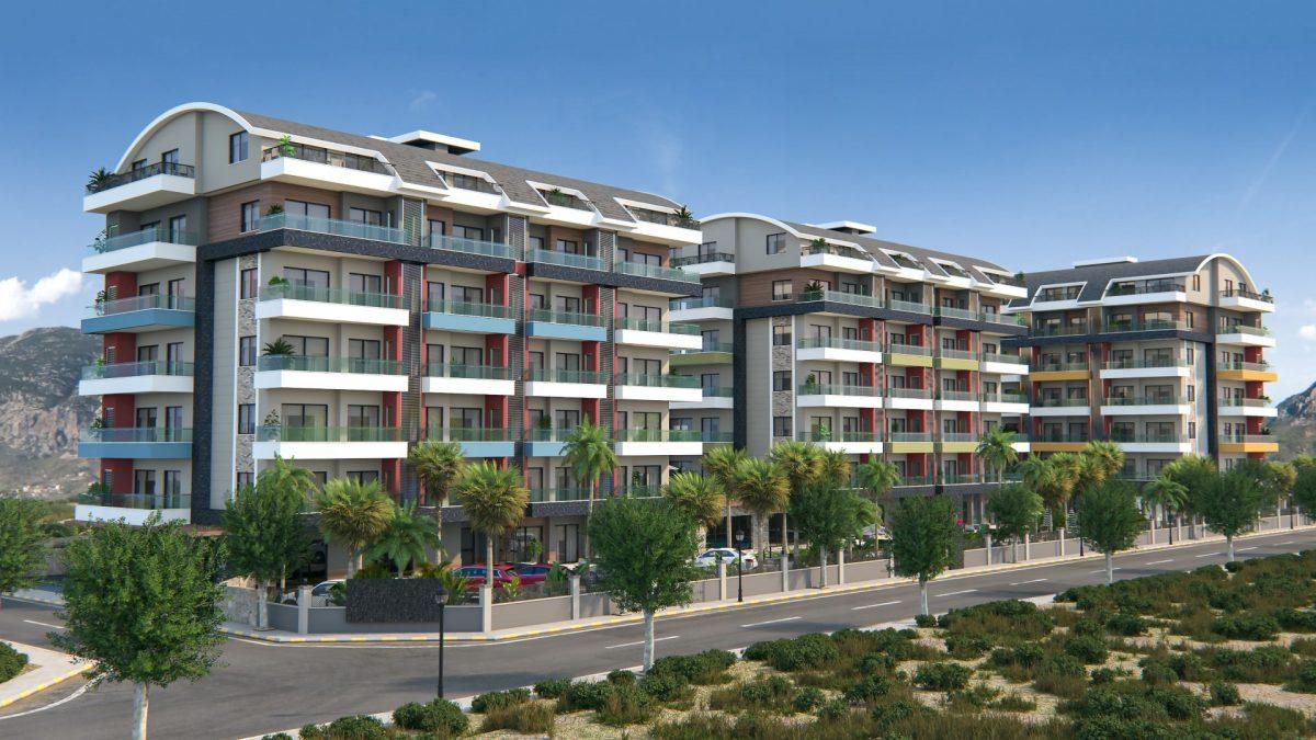 2 rooms Apartment in Alanya, Turkey No. 46662