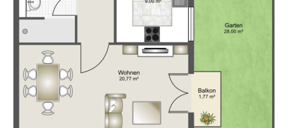 Duplex T2 em Munich, Germany N.º 136702 19
