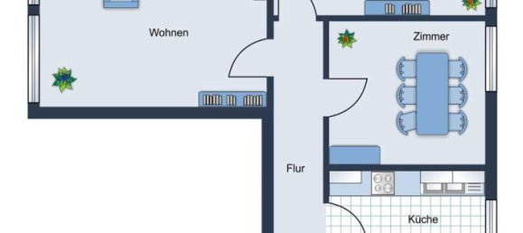 Квартира с 2 спальнями в Харбург, Германия № 132649 3