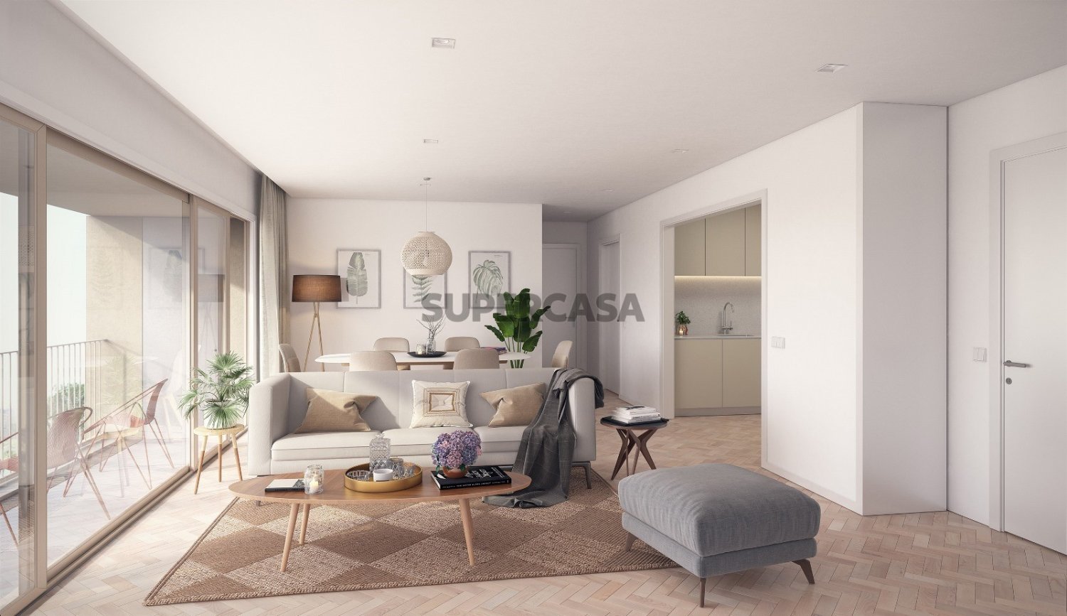 Квартира с 2 спальнями в Порту, Португалия № 155984