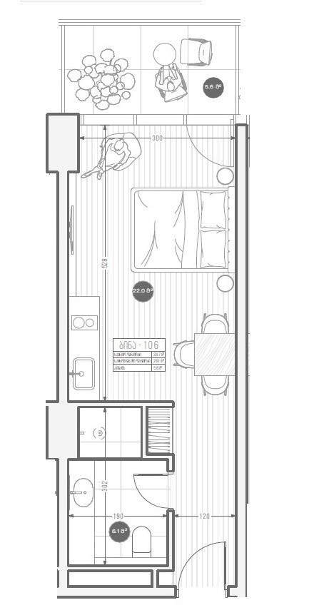 Studio à Tbilisi, Georgia No. 1402