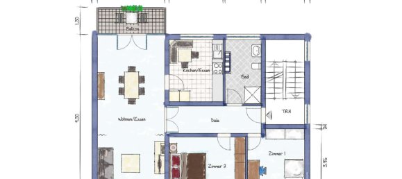 4 غرف نوم منزل في Pirmasens, Germany رقم 50552 27