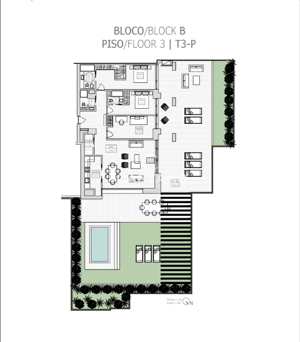 3 bedrooms Apartment in Funchal, Portugal No. 120112