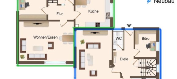 Таунхаус с 11 комнатами в Оснабрюк, Германия № 234534 18