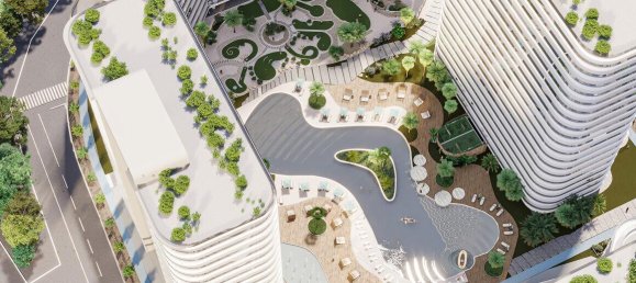 Квартира 44м² в THE CENTRAL DOWNTOWN, Dubai Land, ОАЭ № 63331 16