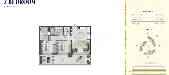 Apartamento T1 em City of Arabia, UAE N.º 203347 24