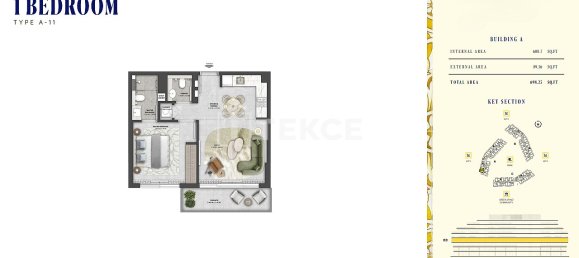 Apartamento T1 em City of Arabia, UAE N.º 203347 23