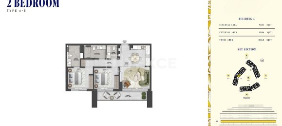 Apartamento T1 em City of Arabia, UAE N.º 203347 28