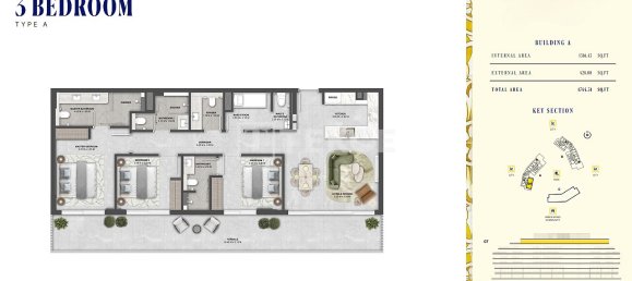 Apartamento T1 em City of Arabia, UAE N.º 203347 21