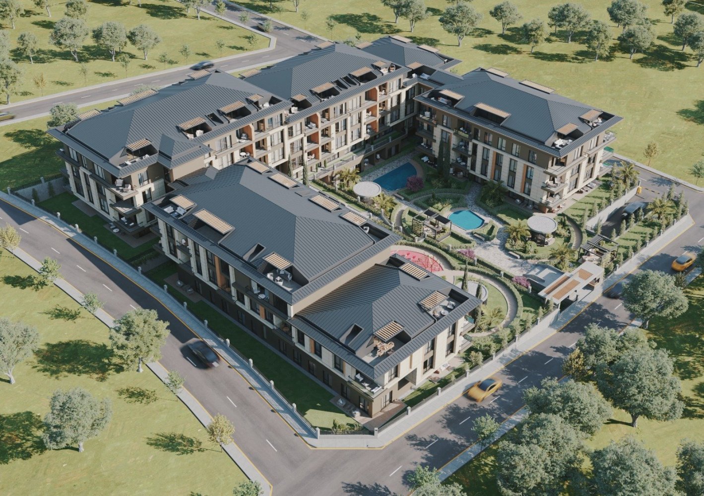 Apartment 4+1 in Istanbul, Turkey No. 25804