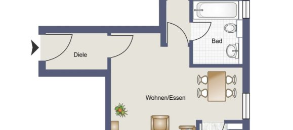 1 Schlafzimmer Wohnung in Böblingen, Germany, Nr. 244705 11