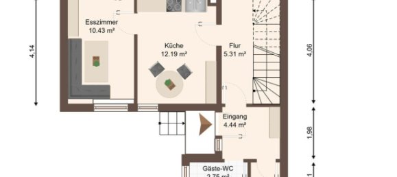 4 bedrooms Townhouse in Borde, Germany No. 286074 4