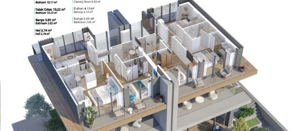 Villa de 3+1 en Bodrum, Turkey No. 5067 22