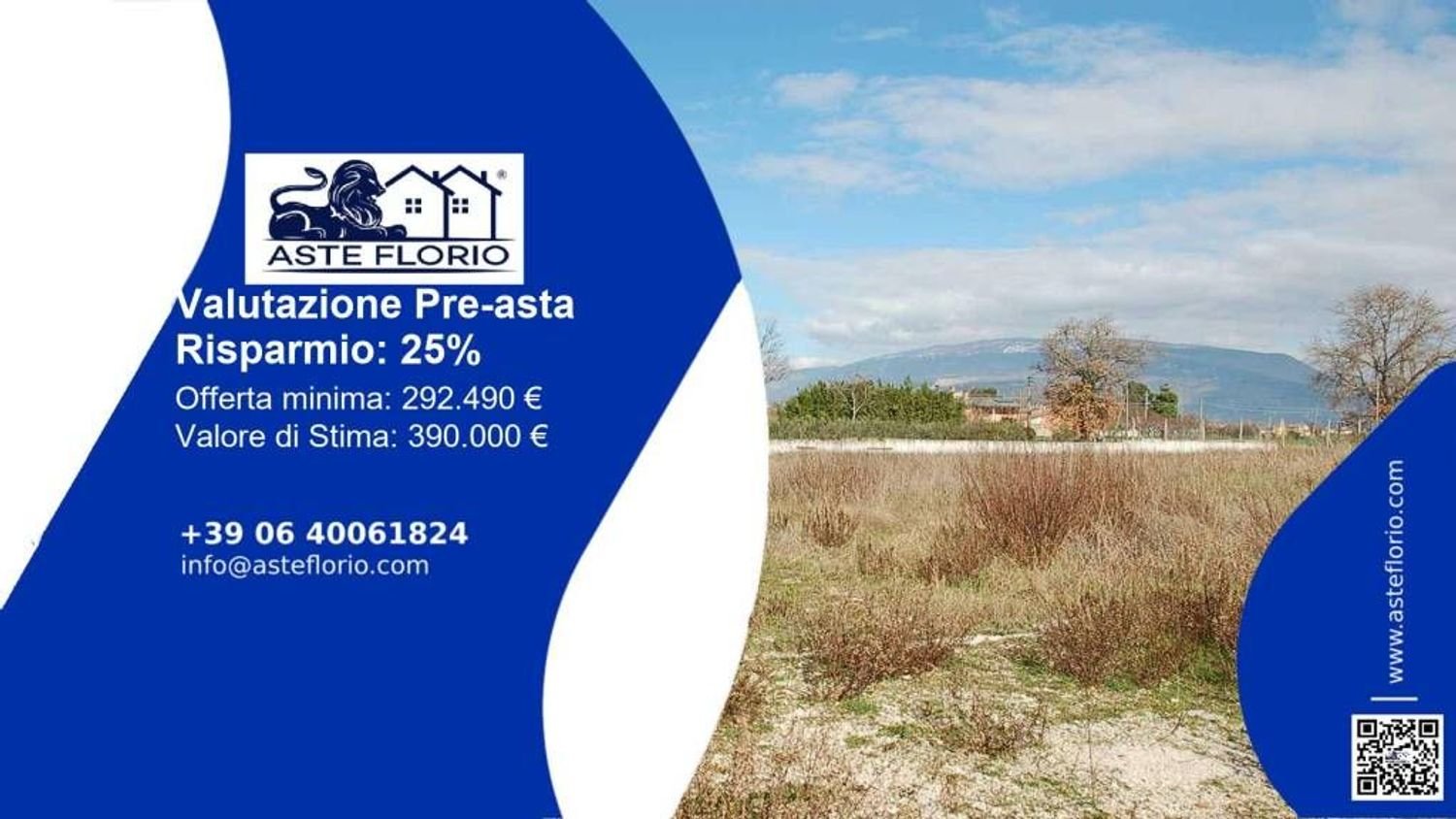 Grundstück in Foligno, Italy 2600m², Nr. 316484