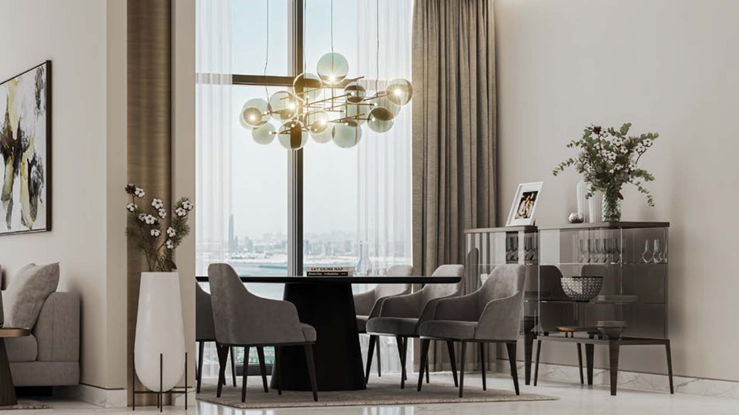 1 Schlafzimmer Wohnung in 330 RIVERSIDE CRESCENT, Nadd Al Sheba, UAE, Nr. 60496