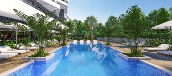 Apartamento 1+1 em Alanya, Turkey N.º 8220 18