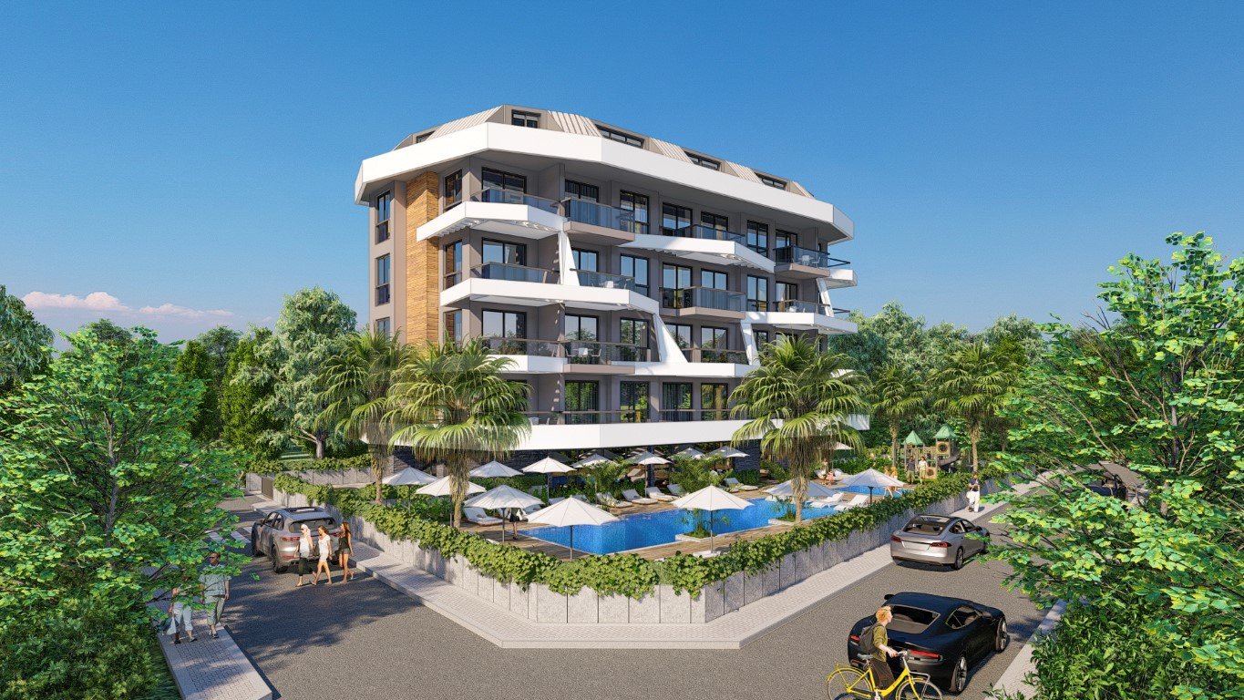 Apartamento 1+1 em Alanya, Turkey N.º 8220