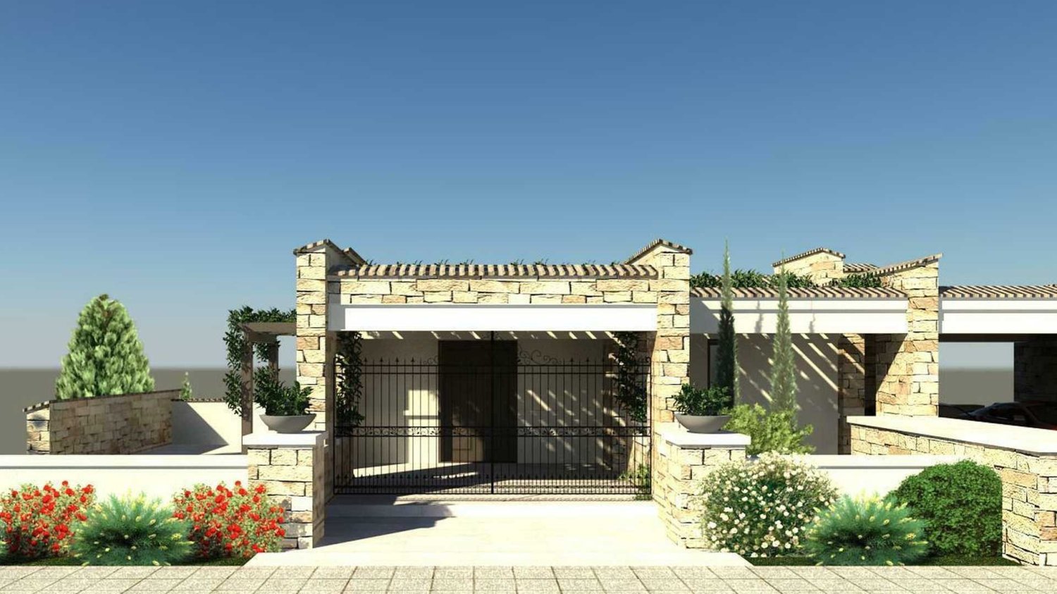 3 غرف نوم فيلا في IMPERIAL RESIDENCES, Kouklia, Cyprus رقم 17408