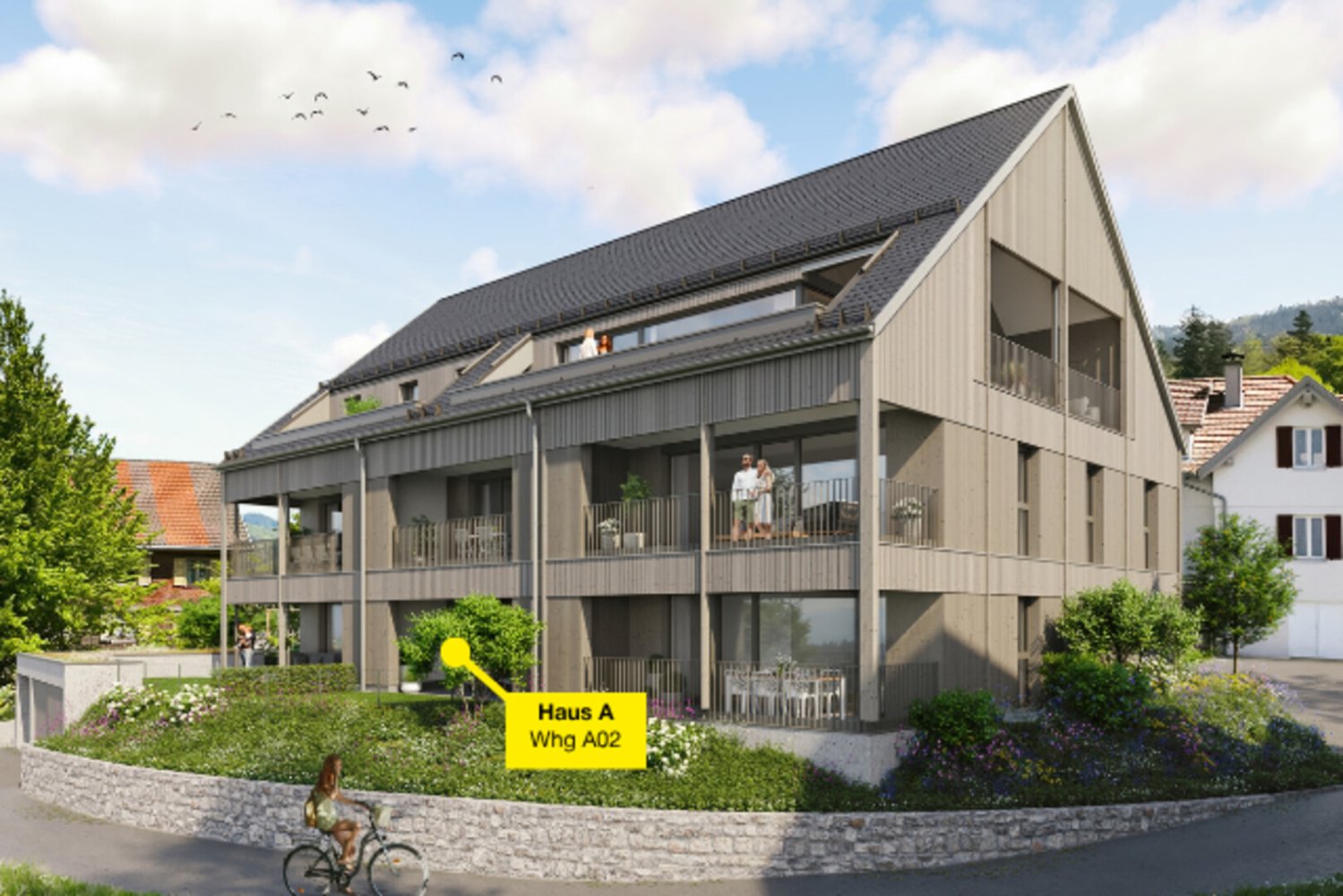 2 rooms Apartment in Wolfurt, Austria No. 158089