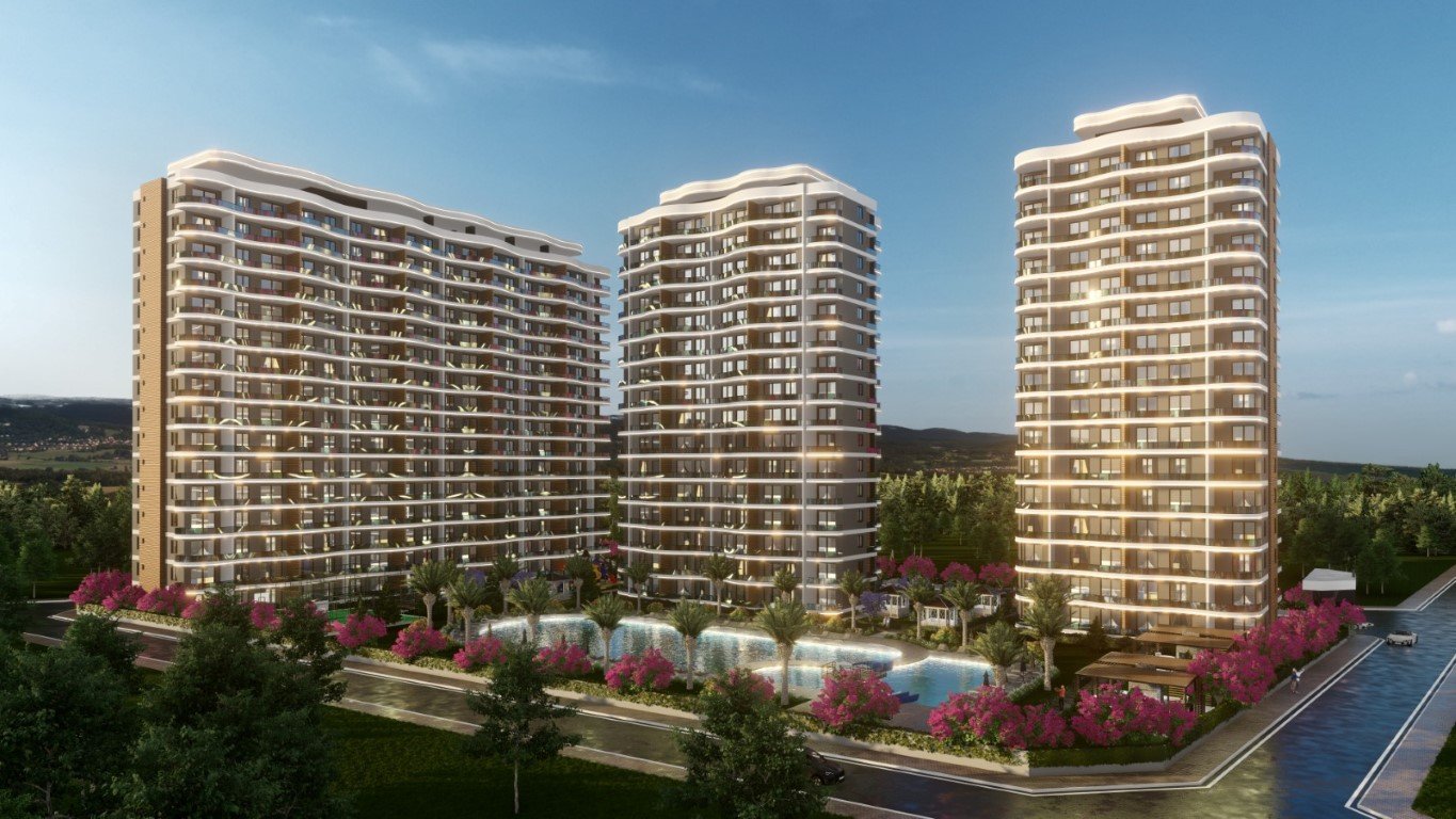Apartment 1+1 in Mersin, Turkey No. 30968
