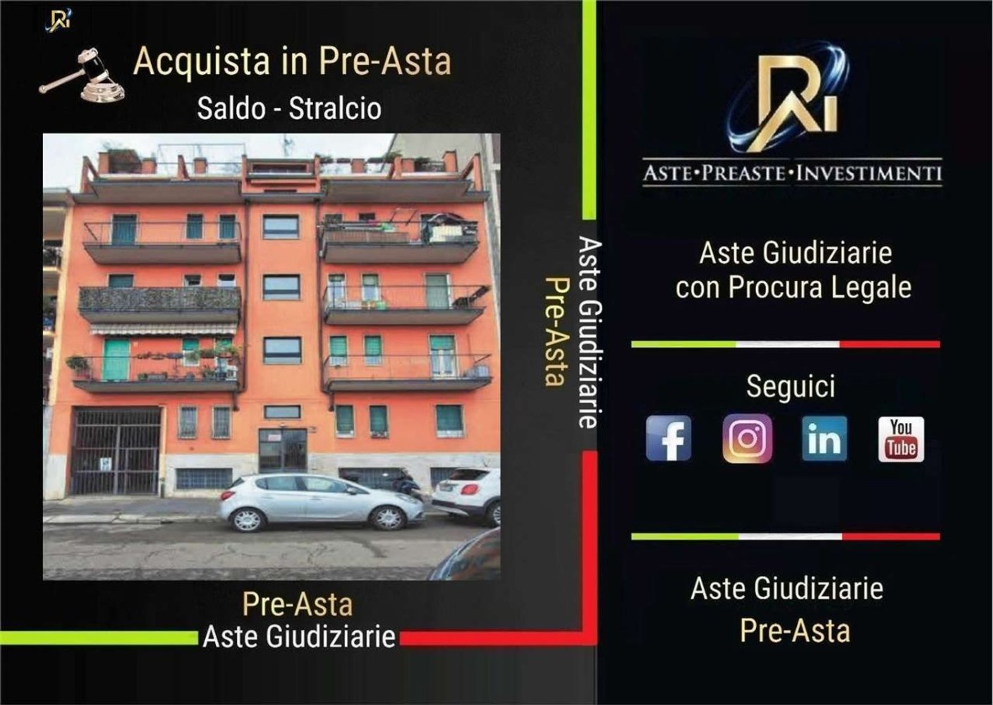 Apartamento de 2 habitaciónes en Milan, Italy No. 249960