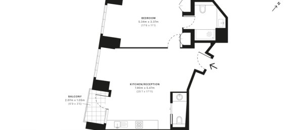 1 bedroom Apartment in Dubai Marina, UAE No. 3905 10