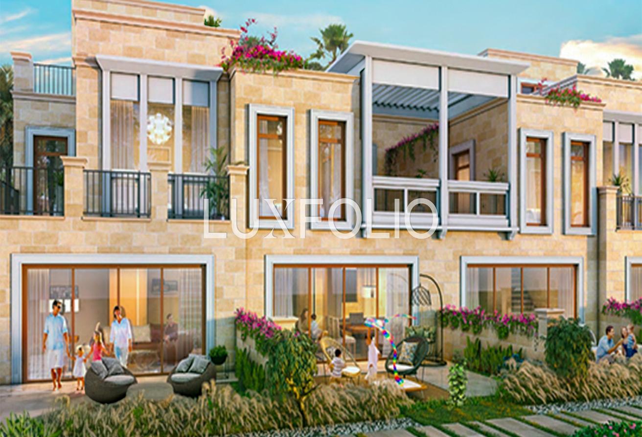 Moradia em banda T4 em Damac Lagoons, UAE N.º 100657