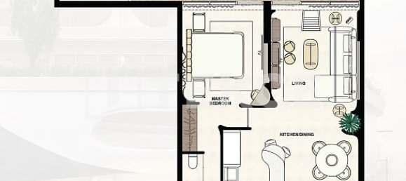 1 chambre appartement à vendre à Dubai, UAE № 184904 4