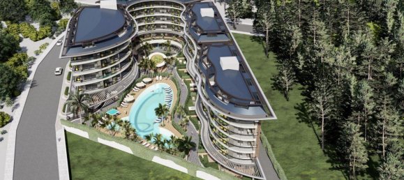 Apartamento de 2 divisões em Oba, Turkey N.º 13340 9