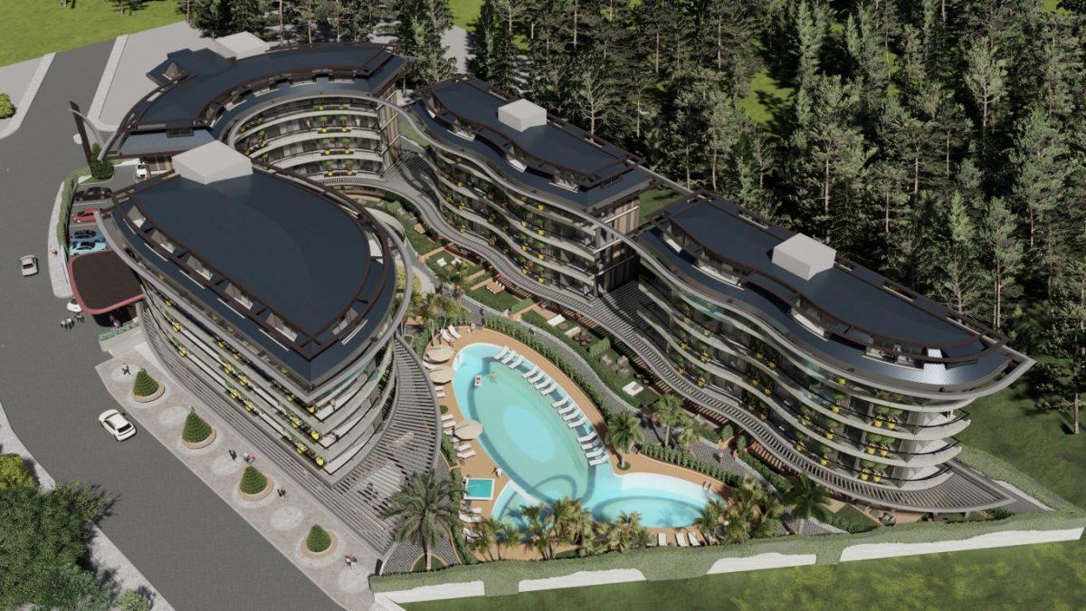 Apartamento de 2 divisões em Oba, Turkey N.º 13340