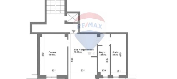 3 rooms Apartment in San Donato Milanese, Italy No. 117560 3