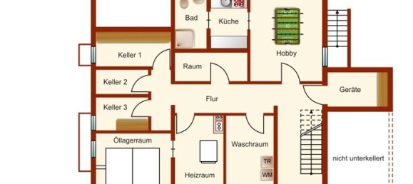 Таунхаус с 6 комнатами в Хайльбронн, Германия № 274038 15