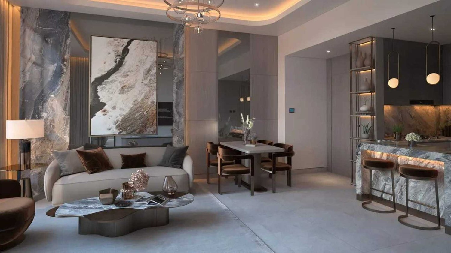 1 dormitorio apartamento en venta en Al Satwa, Dubai, UAE № 187369