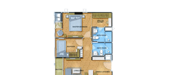 2 bedrooms Condo in Pattaya, Thailand No. 2474 20