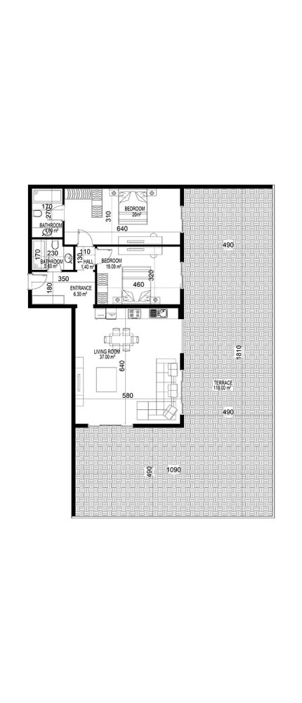 Apartamento de 2+1 en Yekta Kingdom Premium, Mahmutlar, Turkey No. 36349 1