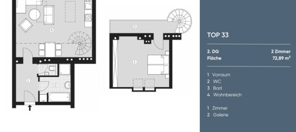 2 rooms Apartment in Wieden, Austria No. 260721 26