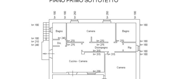 Ático de 4 habitaciónes en Argegno, Italy No. 163554 11