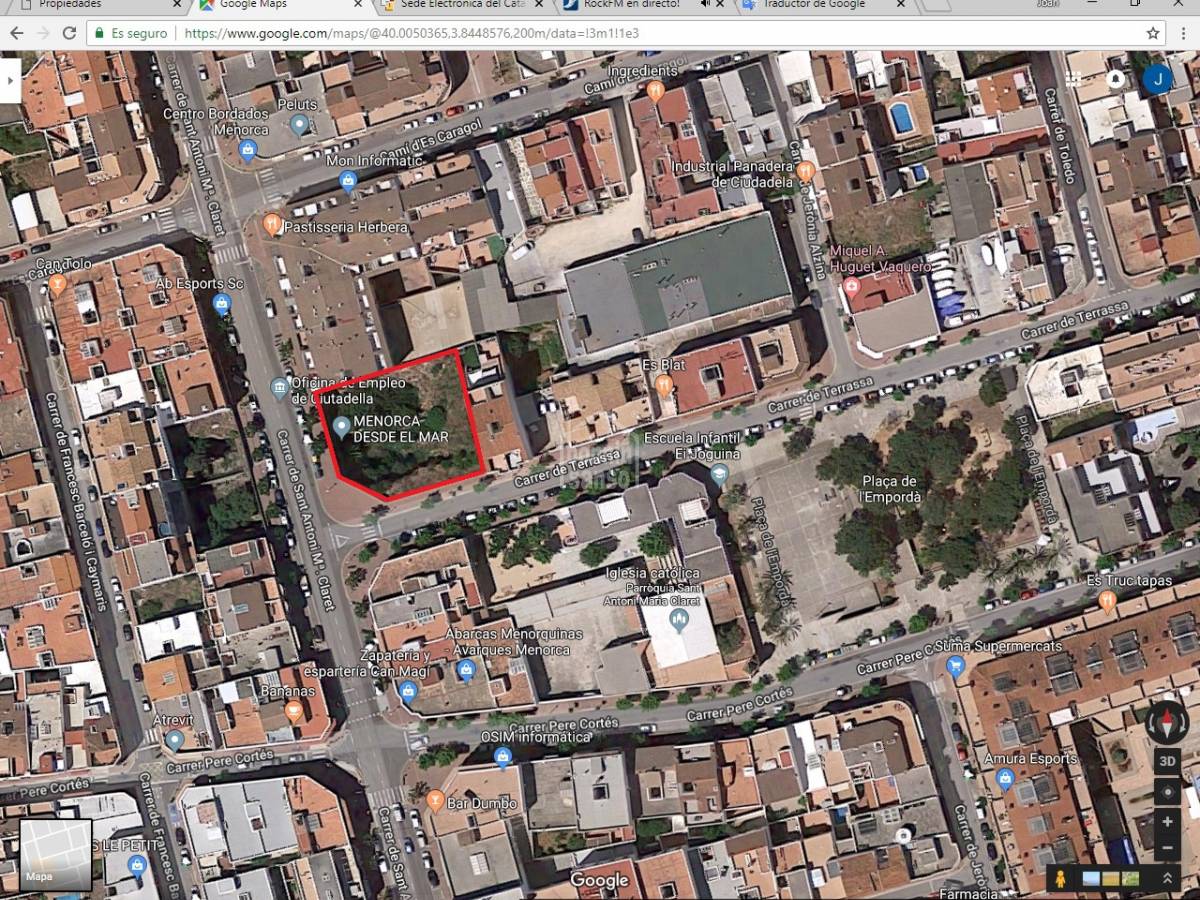  Land in Ciutadella De Menorca, Spain No. 3876