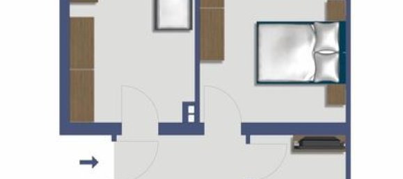 2 rooms Apartment in Neuss, Germany No. 64450 2