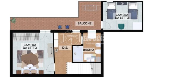 Apartamento de 3 divisões em Cavriago, Italy N.º 234047 23