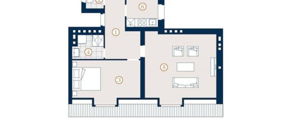 2 rooms Apartment in Mariahilf, Austria No. 250455 9