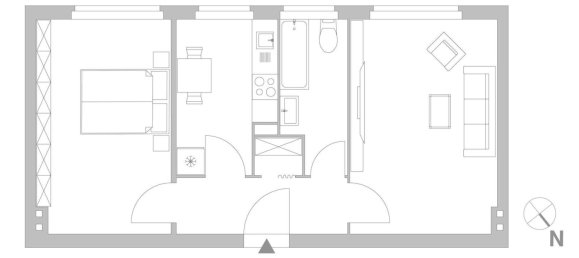 1 bedroom Apartment in Neukolln, Germany No. 343309 19