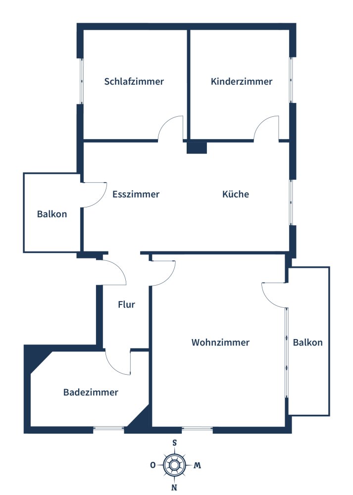2 غرف نوم شقة في Neu-Ulm, Germany رقم 132713