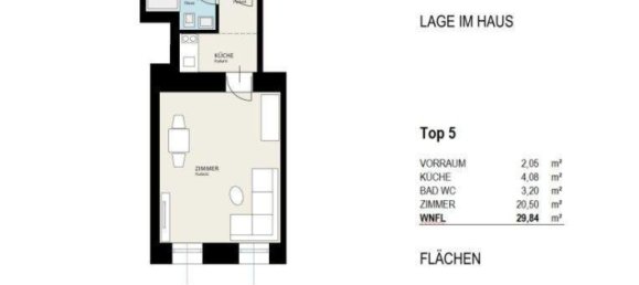 Studio in Ottakring, Austria No. 136494 8