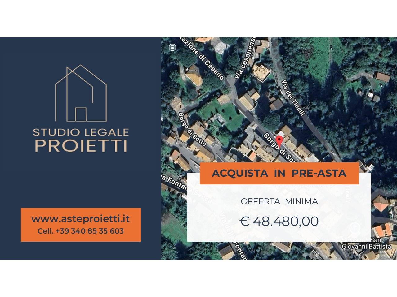 1 bedroom Apartment in Rome, Italy No. 308245