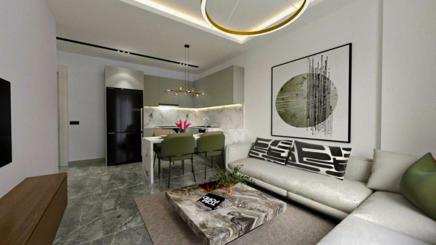 Appartement 1+1 à MIA CITY, Alanya, Turkey No. 39366