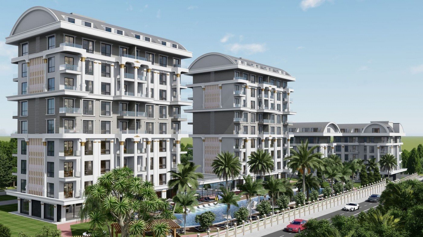 Квартира 1+1 в Конаклы, Турция № 31286