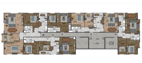 Apartamento de 2 divisões em Küçükçekmece, Turkey N.º 33819 13