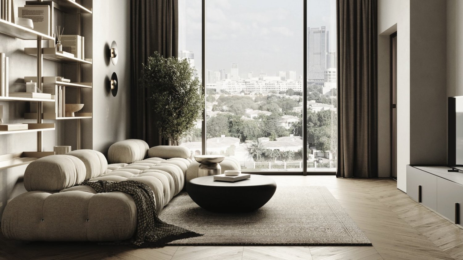 Apartamento T2 em Arisha Terraces, Dubai Sports City, UAE N.º 63519