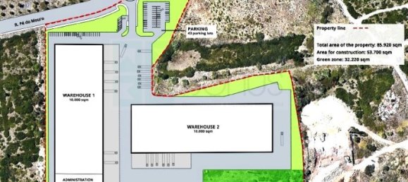 Земельный участок 53700м² в Синтра, Португалия № 61428 14